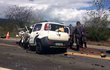Seis pessoas morrem após carros baterem de frente na BR-324 (Foto: Danilo Ribeiro/TV Bahia)